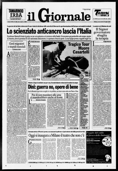 Il giornale : quotidiano del mattino